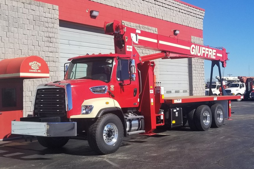 Manitex 2892C on 2019 Freightliner 108SD - Front Driver's Side