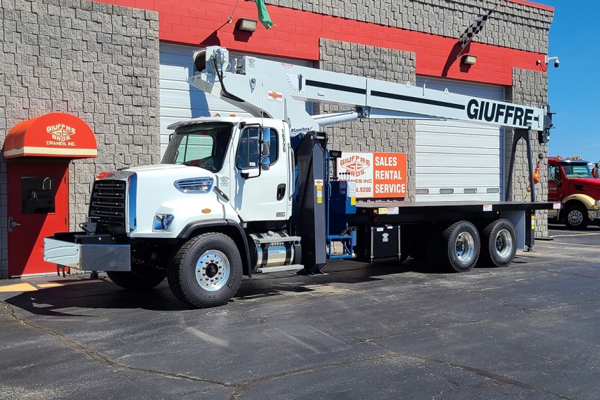 Manitex 30102C on '26 FL 108SD - Front Driver Side