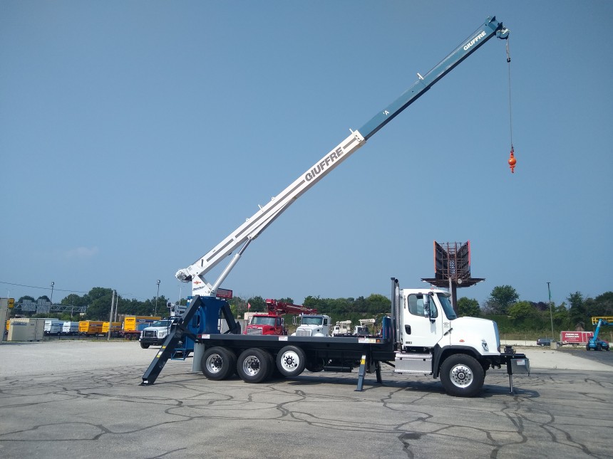 Manitex 1970C Rear Mount Boom Truck on Freightliner 108SD 