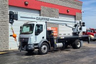 Manitex 22101S on Kenworth K370 Cabover - Tree Monster - Front Street Side