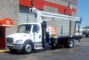 Manitex 1970C on 2018 Freightliner M2 - Front Driver side