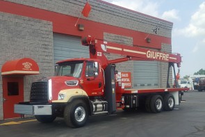 Manitex 2892C on 2018 Freightliner 108SD - Front driver's side