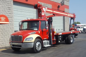 Manitex 1970C on 2018 Freightliner M2 - Front street side