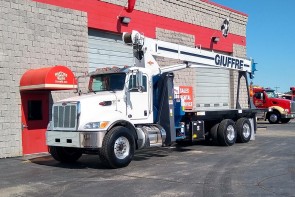 Manitex 2892C on 2020 Peterbilt 348 - Front Driver's side