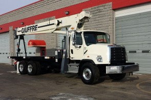 New Terex BT5092 on 2020 Freightliner 108SD - Front Curb Side