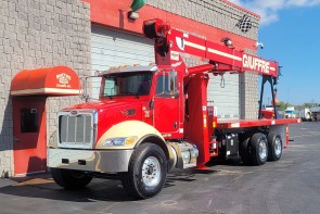 Manitex 2892C on 2023 Peterbilt 348 - Front Street Side