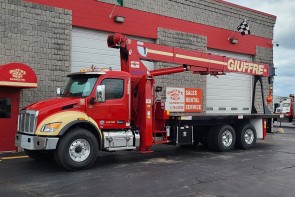 Manitex 2892C on 2024 Peterbilt 548 - Front driver side