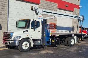 Manitex 1970C on 2025 Hino L7 Automatic - Front Driver's Side