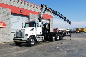 Manitex / PM / MAC 38528 SP - Front Driver's side (Extended)