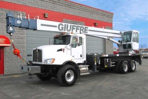 Manitex 30112S on 2016 Kenworth T470 Front Street Side View