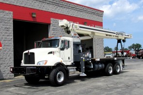 Terex BT70100 on 2019 Kenworth T470 front driver's side