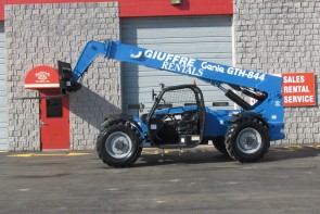 2016 Genie GTH-844 Telehandler - cab side view