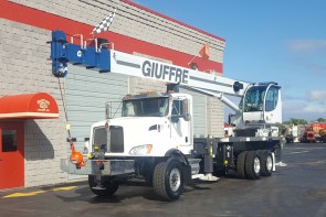 Manitex 30112S on 2023 Kenworth T470 Front Street Side View
