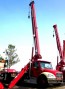 Terex BT3870 on 2012 Freightliner M2 106 boom up
