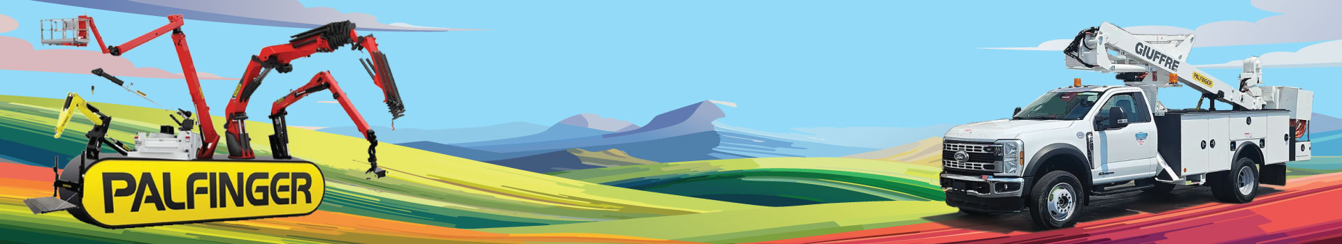 Palfinger Boom Trucks and Bucket Trucks for Sale or Rent